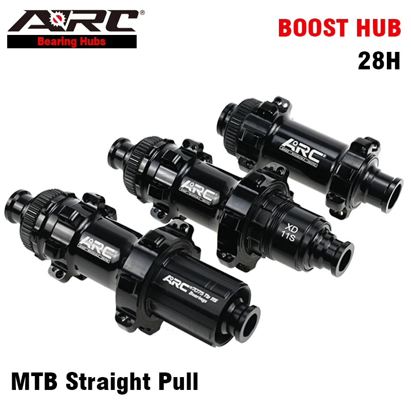 Ступица ARC 28H Boost ступица MTB 15x110 12x148 передняя 2 задняя 4 ступицы велосипедная Shimano /