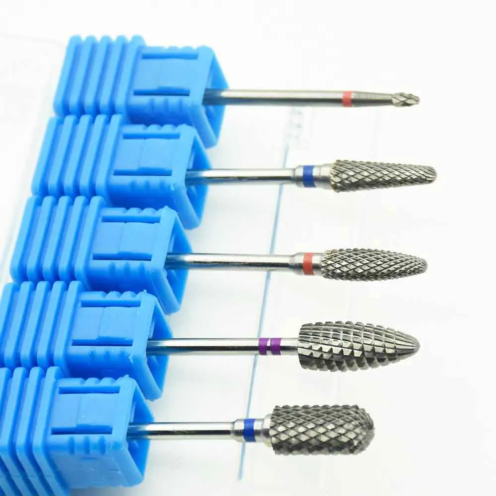 3/32 &quotКерамические фрезы для ногтей из карбида вольфрама электрические сверла