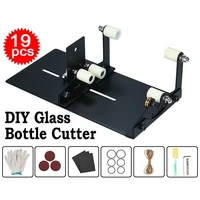 glass bottle cutter square and round wine beer glass sculptures cutting tool manual cutter for diy glass cutting machine