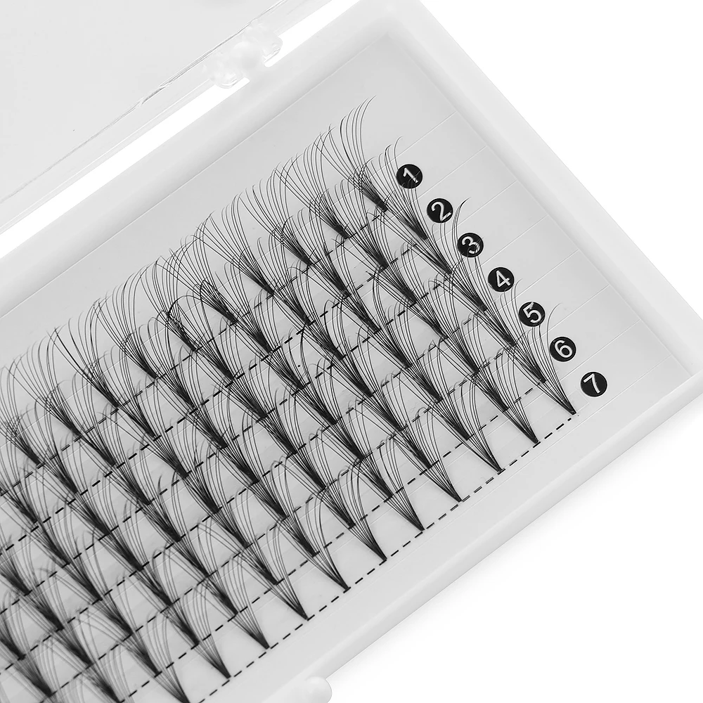 1 коробка 10D искусственные норковые волосы Индивидуальные ресницы