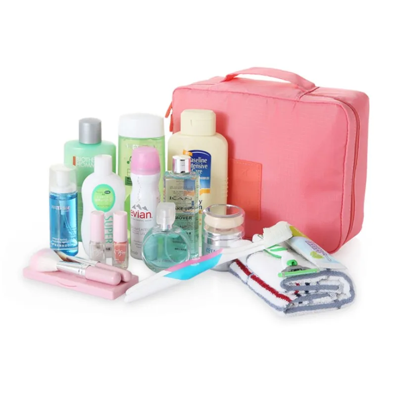 

Multifunction Man Women Makeup Bag Nylon Cosmetic Bag Beauty Case Make Up Organizer Toiletry bag kits Storage Travel Wash pouch