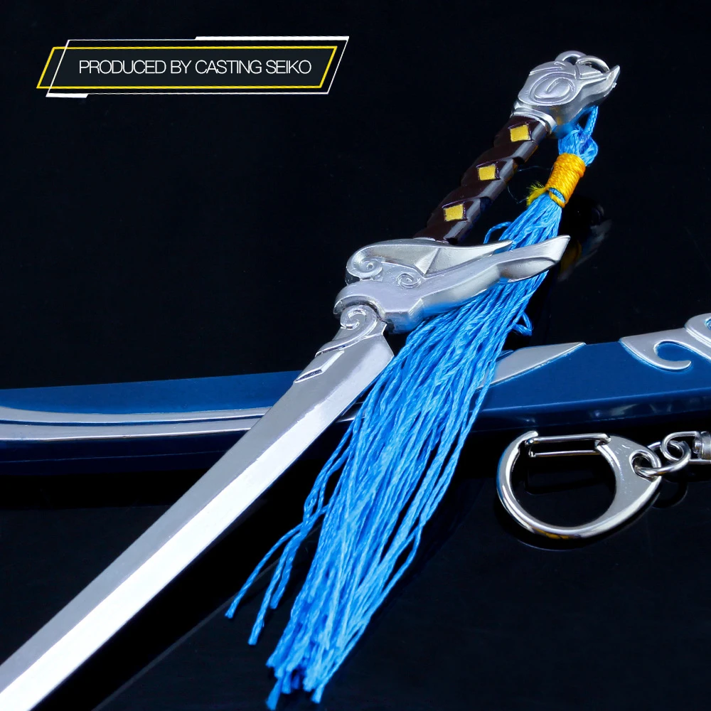 Game Peripheral Toy Knife Model Weapon Yasuo Blast Sword Hero Alloy Metal Ornament | Игрушки и хобби