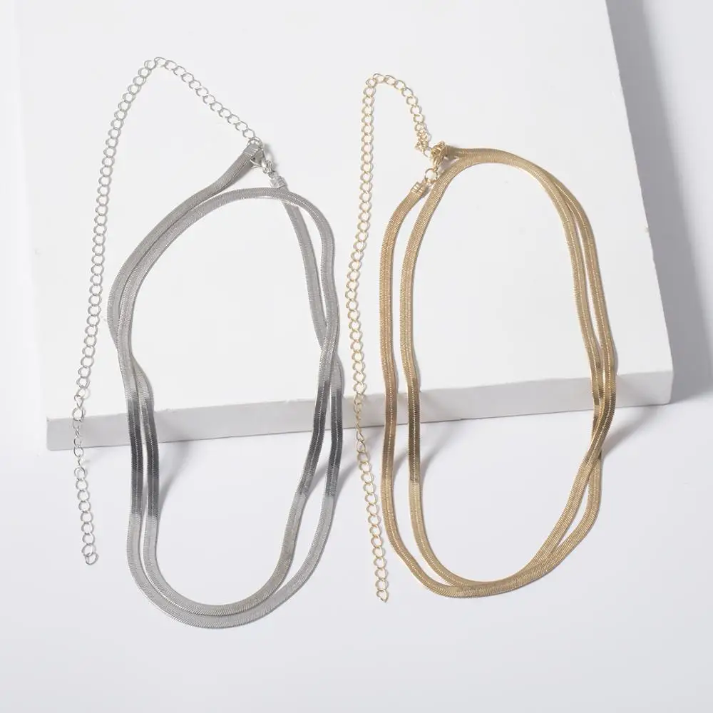 Цепочка для живота со змеиным плетением пикантное простое модное бикини