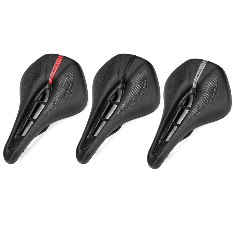 

Mountain Bike Triathlon Leather Bike Saddle Road Bike Cushion Hollow Bicycle Saddle Cycling Saddle Bike Seat