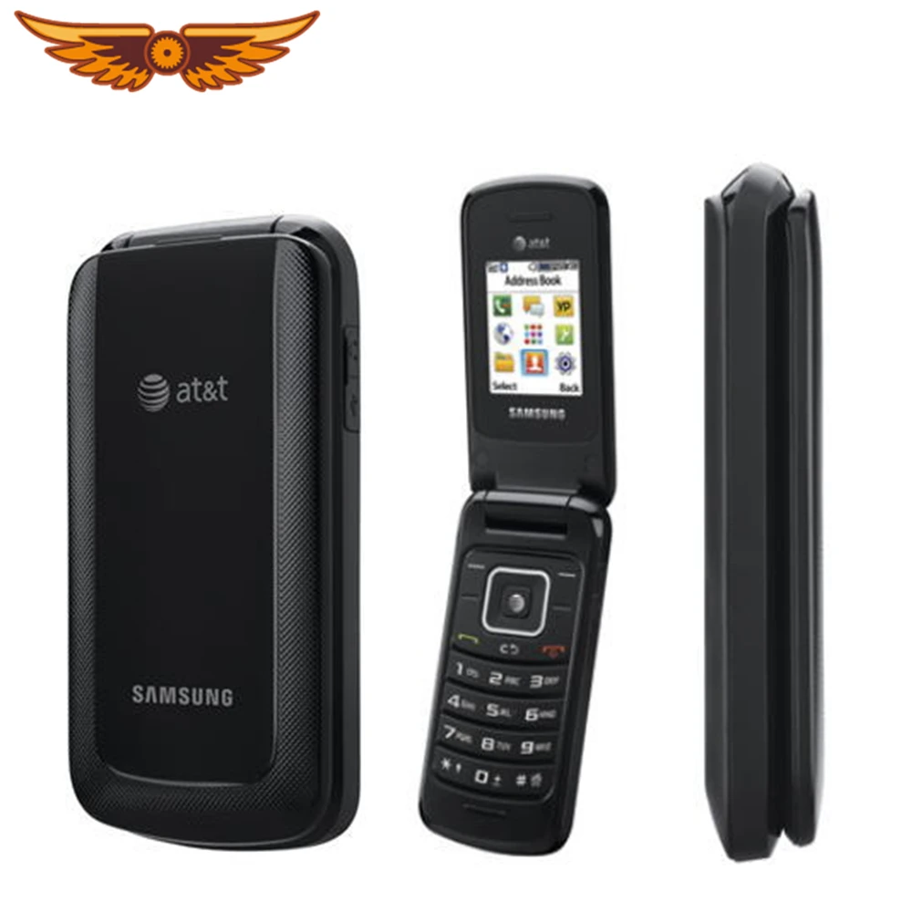 Оригинальный разблокированный samsung SGH A157 1 77 дюймов Bluetooth 800 мАч at& t черный