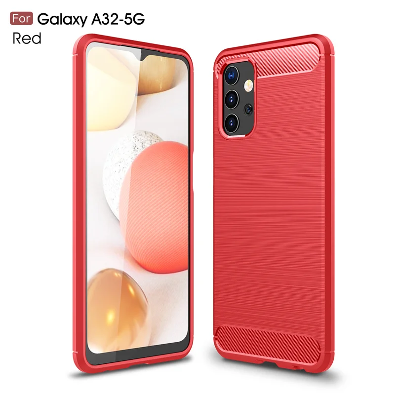 For Cover Samsung Galaxy A32 Case For Samsung A32 TPU Armor Bumper Phone Cover For Samsung A31 A41 A71 A51 A12 A02S A32 Fundas