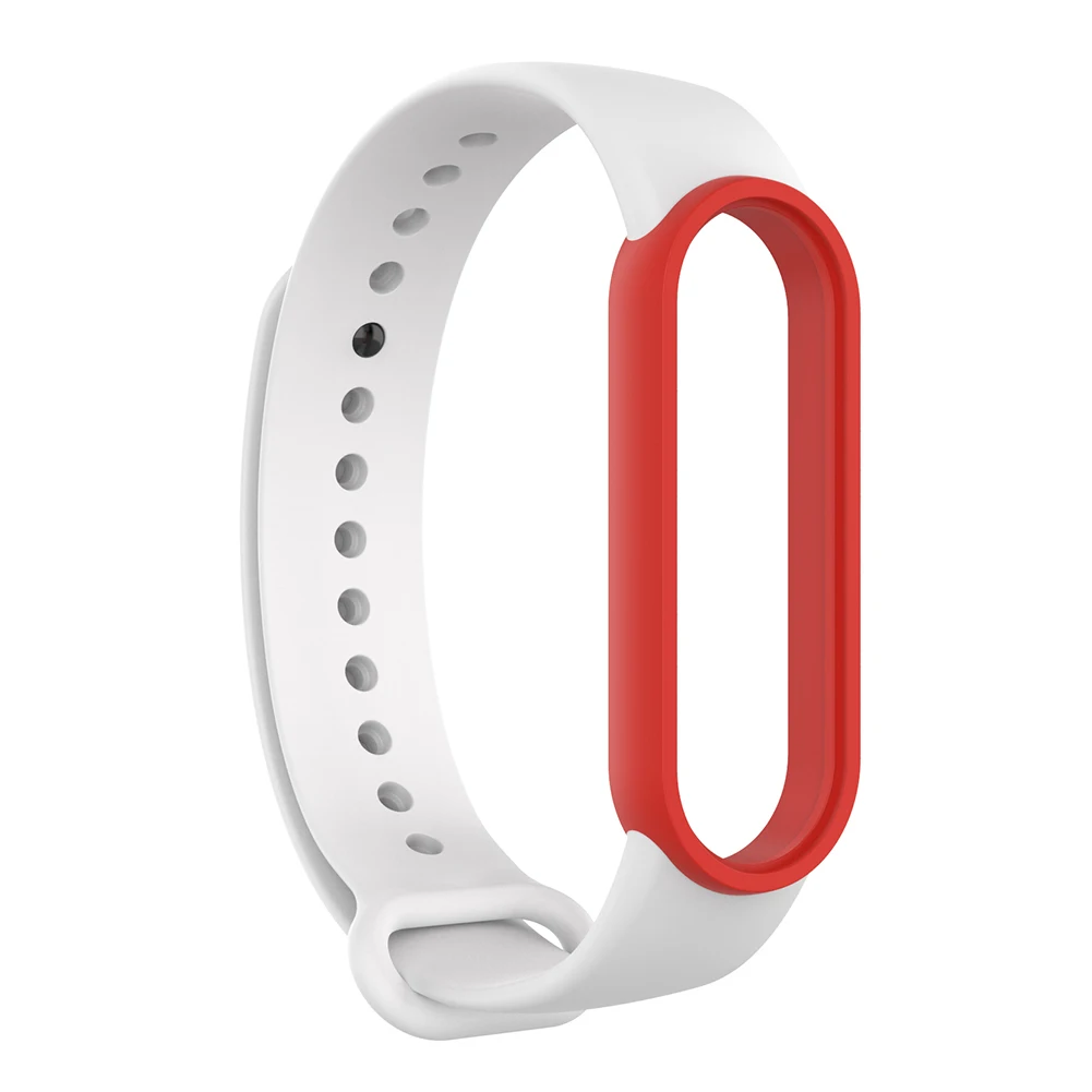5 5 NFC Dual Color Smart Band Bracelet Outdoor Shopping Silicone Band Strap Wrist Wearing Accessory for Xiaomi Mi