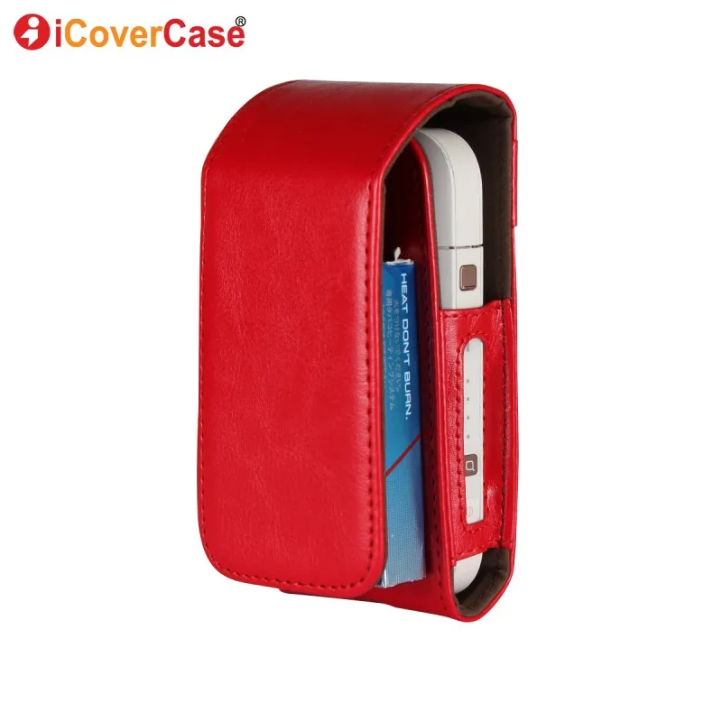 Кожаный чехол-держатель для электронных сигарет iQOS чехлы аксессуары | Мобильные