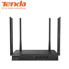 Беспроводной Wi-Fi роутер Tenda W18E AC1200M с антенной с высоким коэффициентом усиления 2,4G5,0G двухдиапазонный ретранслятор Wi-Fi, управление через приложение VPN