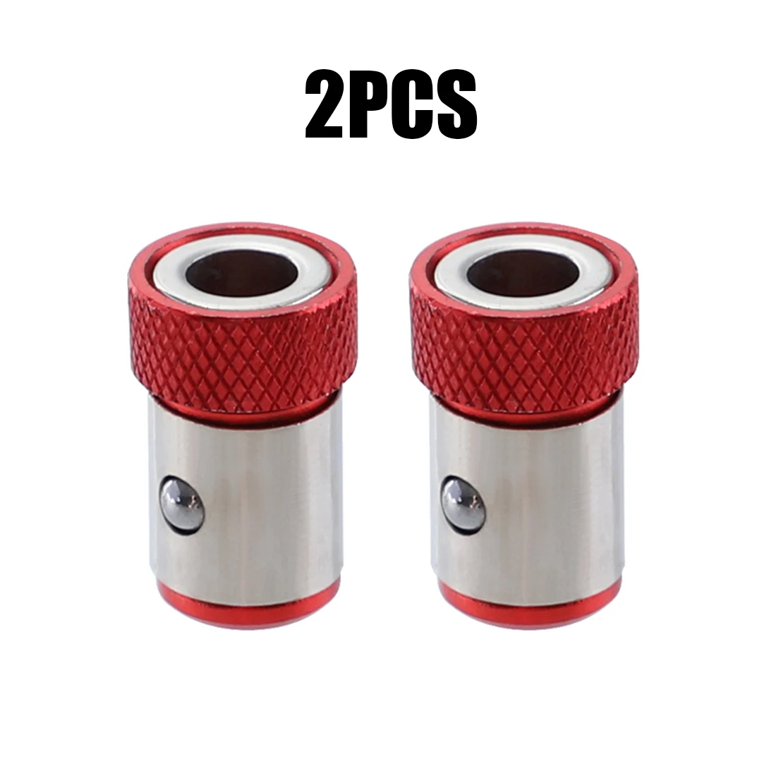 

Universal Magnetizer Ring Screwdriver Screw Bits Magnetic Driver 1/4 Inch Hex 2pcs Electric Screwdriver Bit Pick Up Tool Kit