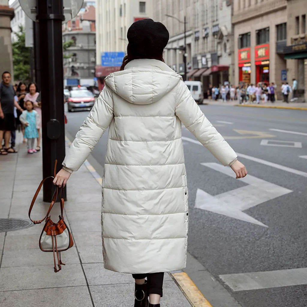 Chaqueta mujer manteau femme зимнее пальто для женщин зимнее теплое хлопковое зимнее пальто с длинными рукавами abrigos mujer invierno
