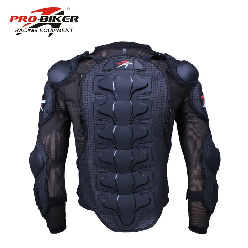 Pro-Biker Motorcycle Protective Riding Armor Jacket Full Body Armor Clothes Motocross Turtle Back Protection Motorcycle Jackets
