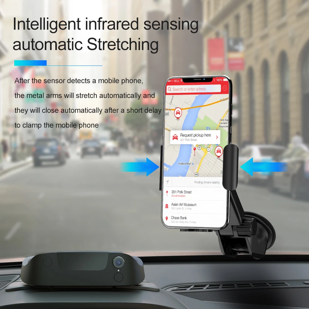 ROCK 10 Вт Беспроводное зарядное устройство Qi для iphone X 8 XR | Мобильные телефоны и