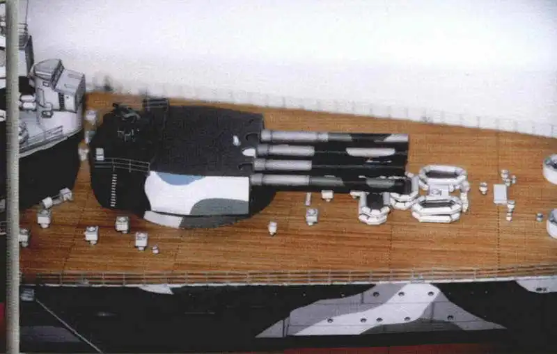 

83CM UK Wales Prince Battleship Warship DIY 3D Paper Card Model Building Sets Construction Toys Boat Ship Military Model kid toy