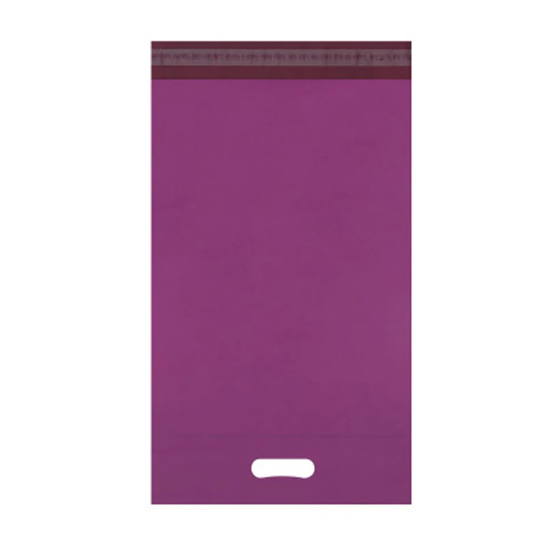 50 шт./лот фиолетовая сумка тоут экспресс курьерские Сумки самоклеящиеся толстые