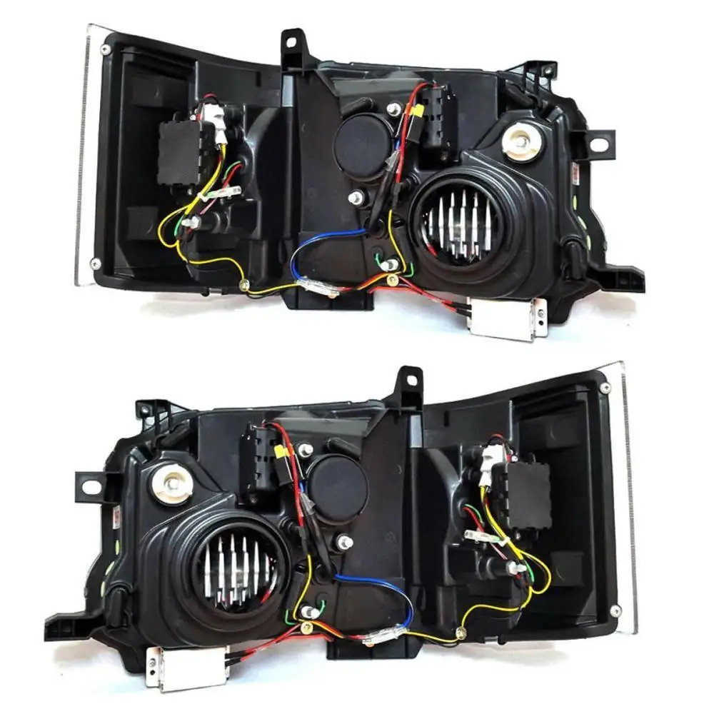 2014-2018 новые стили HID и светодиодный дневные ходовые огни передние фары для TOYOTA HIACE