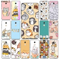 fhnblj kawaii molang cartoon anime cat soft silicone tpu phone cover for redmi note 4 5 6 7 5a 8 8pro xiaomi mi mix2s case