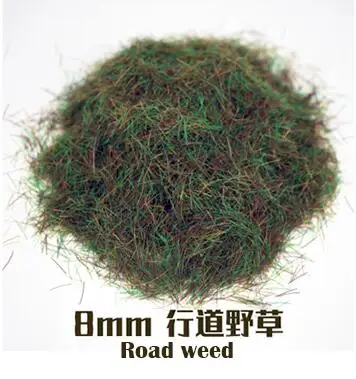 30g Миниатюрная модель 8 мм модель трава порошок несколько цветов DIY песок стол военный поезд сцена модель материал - Цвет: 30g