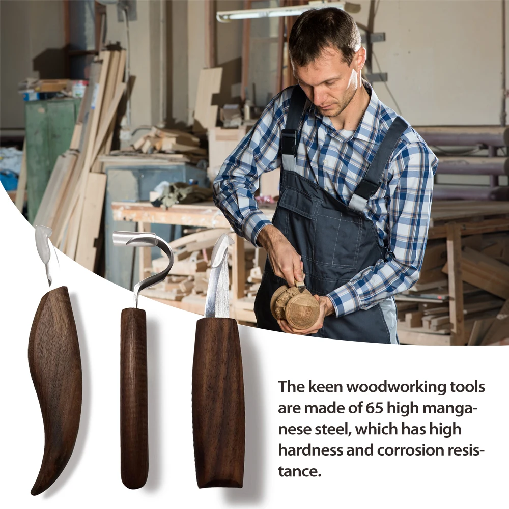 

Wood Carving Cutter Chisel Woodworking Cutter Hand Tool Set Peeling Woodcarving Sculptural Tools Carving Cutters