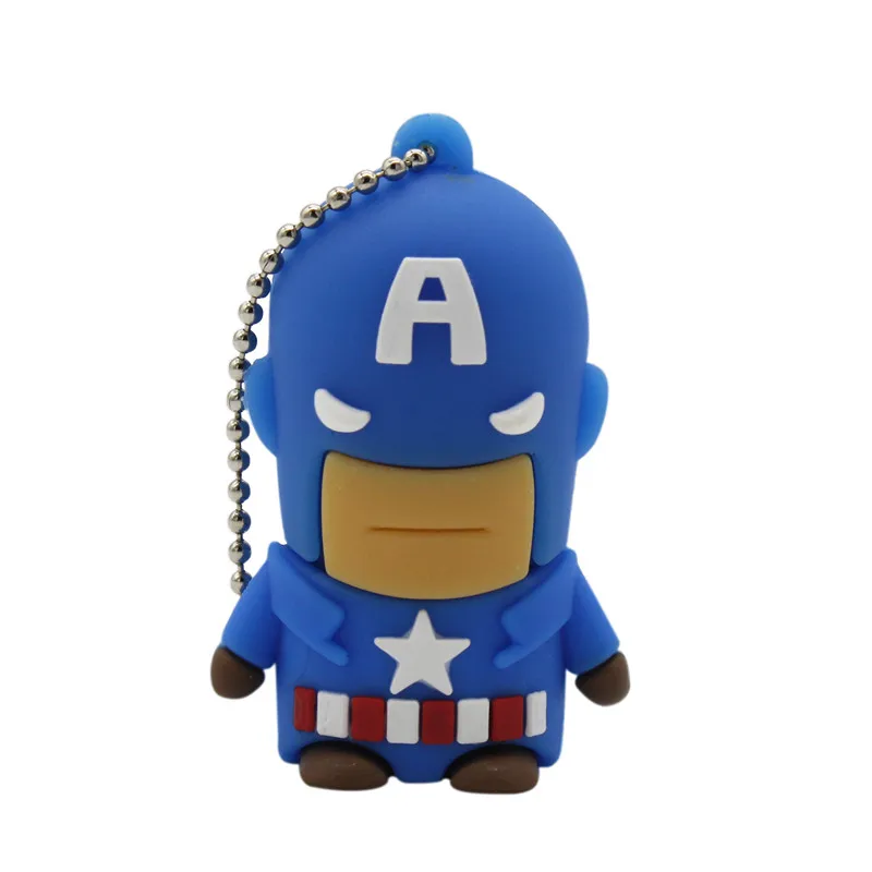 H TEXT ME, usb 2,0, Супермен, Бэтмен, Капитан Америка, 10, модель, USB флеш-накопитель, 4 ГБ, 8 ГБ, 16 ГБ, 32 ГБ, карта памяти - Цвет: H