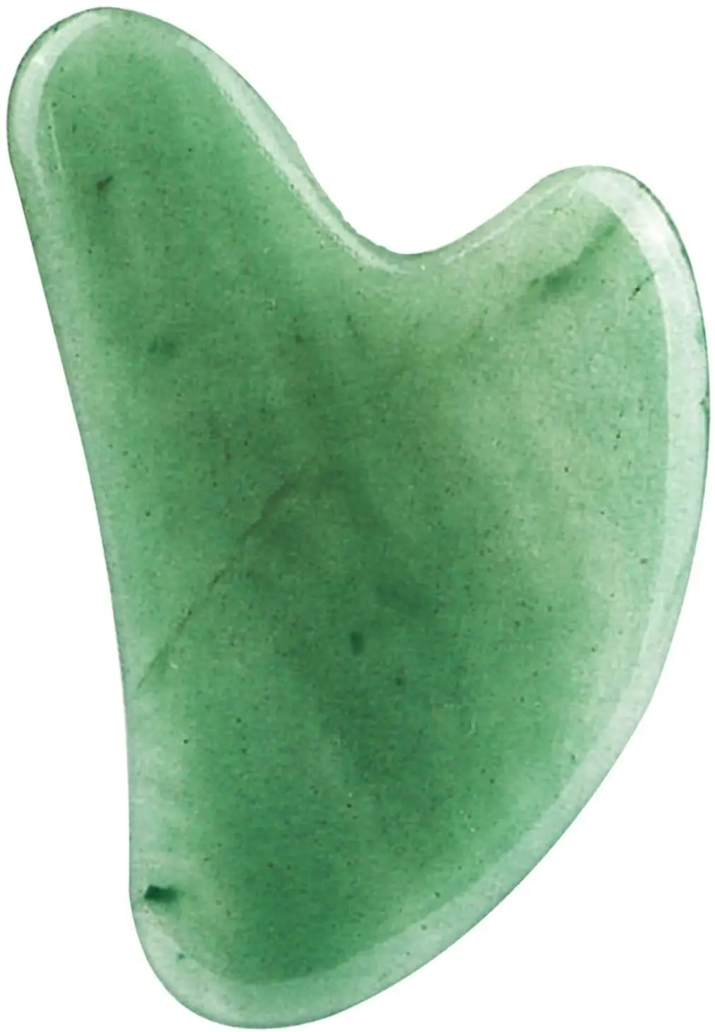 

Large Gua Sha Heart by ina beauty - Natural Jade Stone for Face to Lift, Decrease Puffiness and Tighten