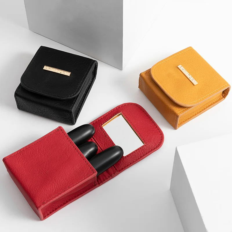 Косметичка для губной помады с зеркалом дорожная сумка макияжа органайзер