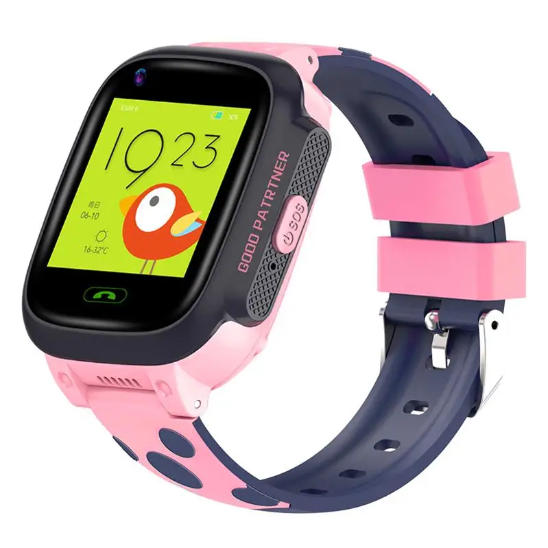 Pink Y95 4G Детские Смарт-часы телефон gps Детские Смарт-часы водонепроницаемые Wi-Fi Antil-lost SIM трекер местоположения умные часы HD Видеозвонок - Цвет: Pink