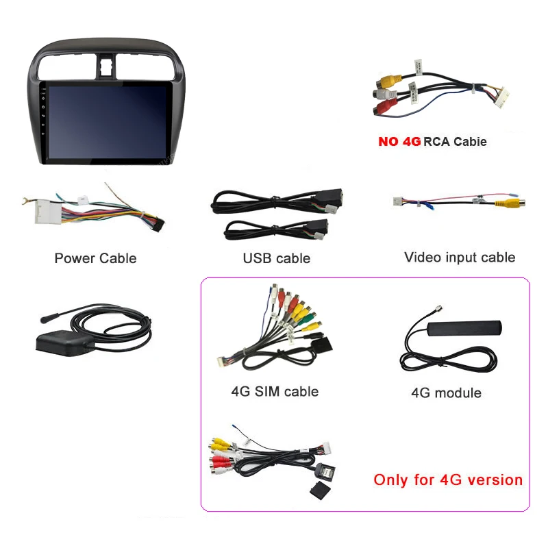 Автомагнитола 2 DIN 9 дюймов android 10 0 gps dvd-плеер для Mitsubishi mirage attrage 2012 2018 автомобильное