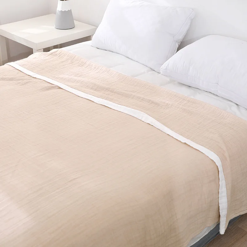 

Новинка 2021, японское одеяло для сна, одинарное, двойное, кондиционер на весну и лето, утолщенное полотенце, стеганое одеяло