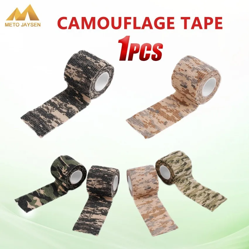 Самоклеящаяся камуфляжная обертка ружье для охоты стрельбы велосипедная лента