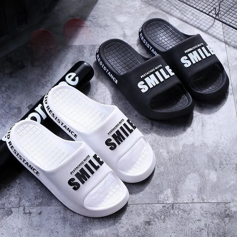 

New Slippers Men's Summer Thick-soled Home Indoor Non-slip Sandals and Slippers Korean Style Outer Wear Flip-flop Men's Shoes