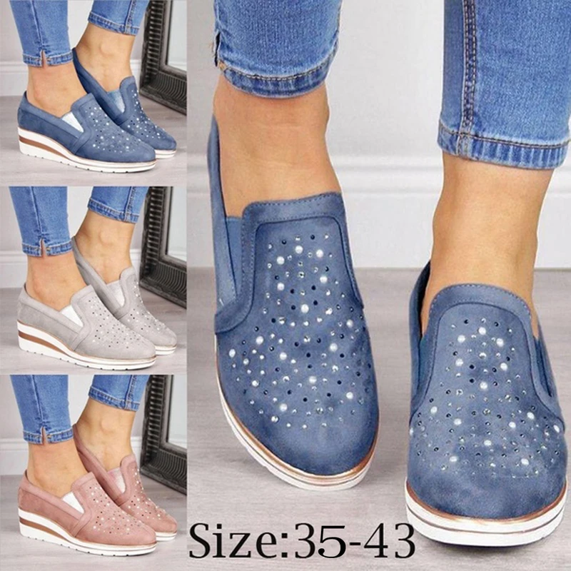 

Autumn Women Flat Bling Sneakers Casual Vulcanized Shoes Female Lace Up Ladies Platform Comfort Crystal Loafers Fashion Shoes