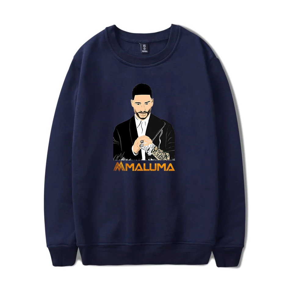Горячая maluma монолитные толстовки для мужчин/женщин толстовки Harajuku maluma модные повседневные корейские поп осень зима