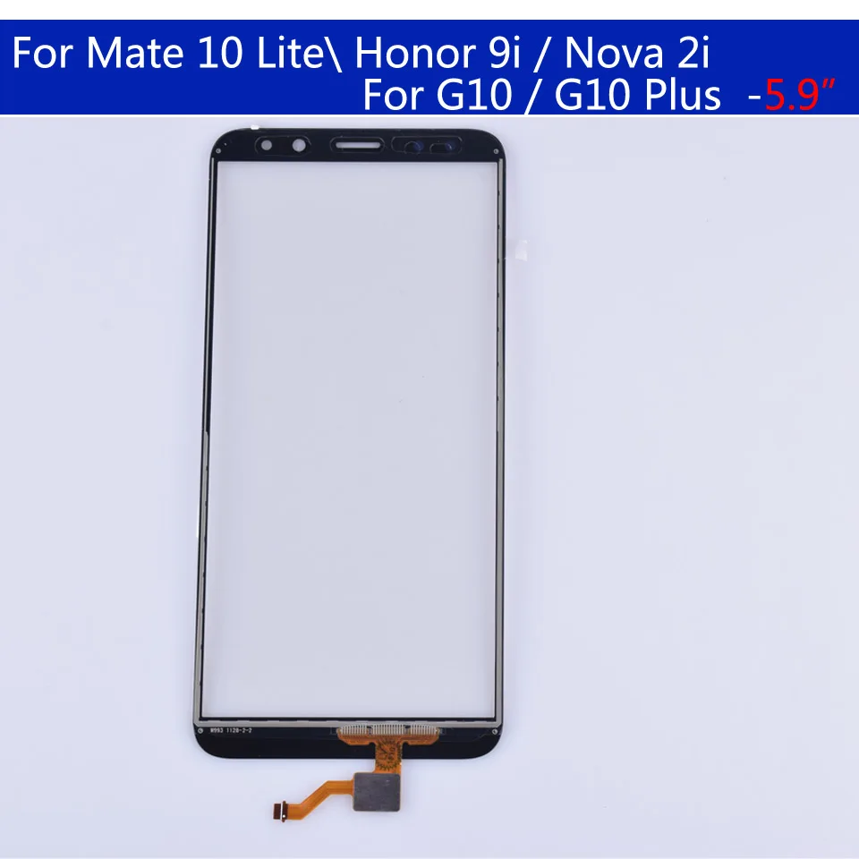 Сенсорный экран 5 9 дюйма для Huawei Mate 10 Lite Honor 9i Nova 2i сенсорная панель дигитайзер G10