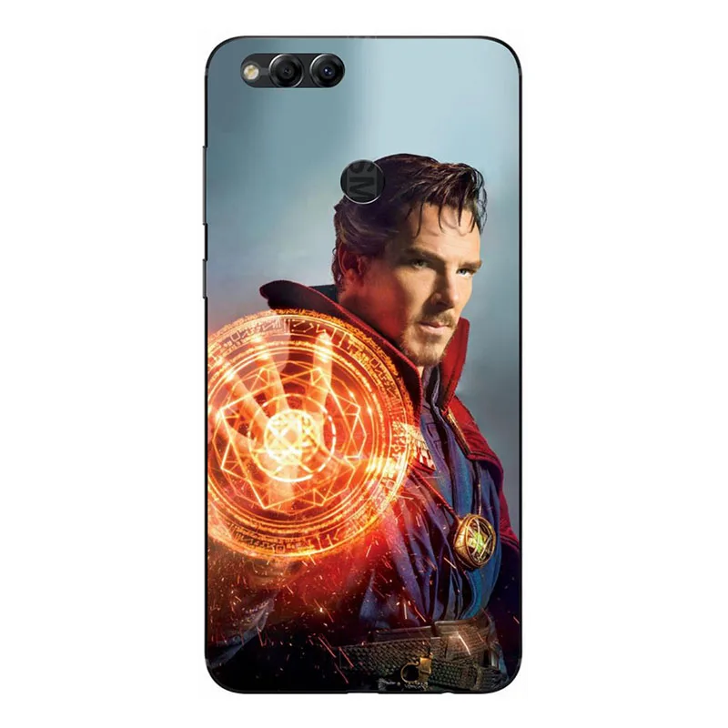 Мягкий чехол из ТПУ для huawei Honor 7X, чехол для телефона с принтом панды, силиконовый чехол для huawei Honor 7X X7, чехол на Honor 7X, чехол-бампер