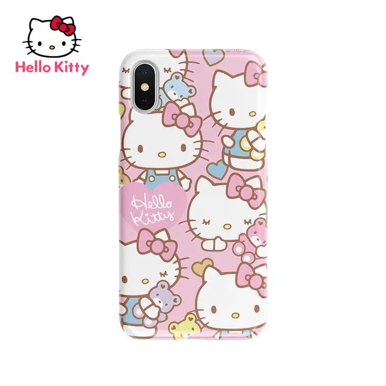 

Hello Kitty case for iPhone 13 13Pro 13Promax 12 12Pro Max 11 Pro X XS MAX XR 7 8 Plus Phone Frosted Case Cover