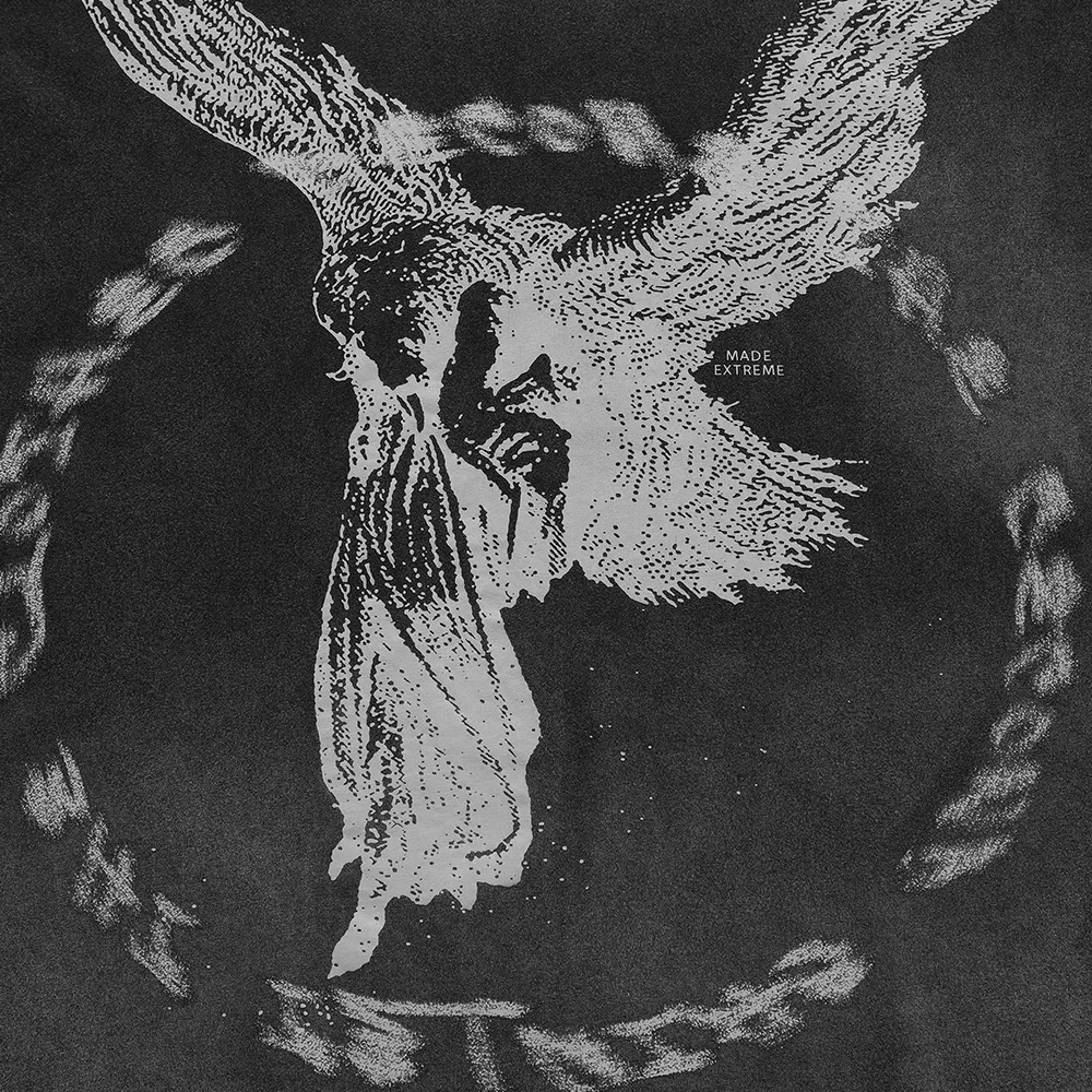 

Aolamegs Eagle Letter Inkjet Print Distressed T-shirt Men Vintage High Street Hipster Casual Oversize Tee Tops Summer Streetwear