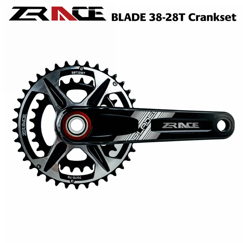ZRACE BLADE 2x10 11 12 скоростной кривошипный блок Орлиный зуб для MTB XC / TR AM 170 175 мм 38 28T BB68/73