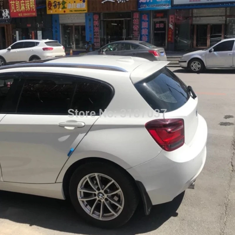 Для BMW F20 116 118 120 125 M135I 2012-2015 ABS пластик Неокрашенный задний спойлер на крыло крышу