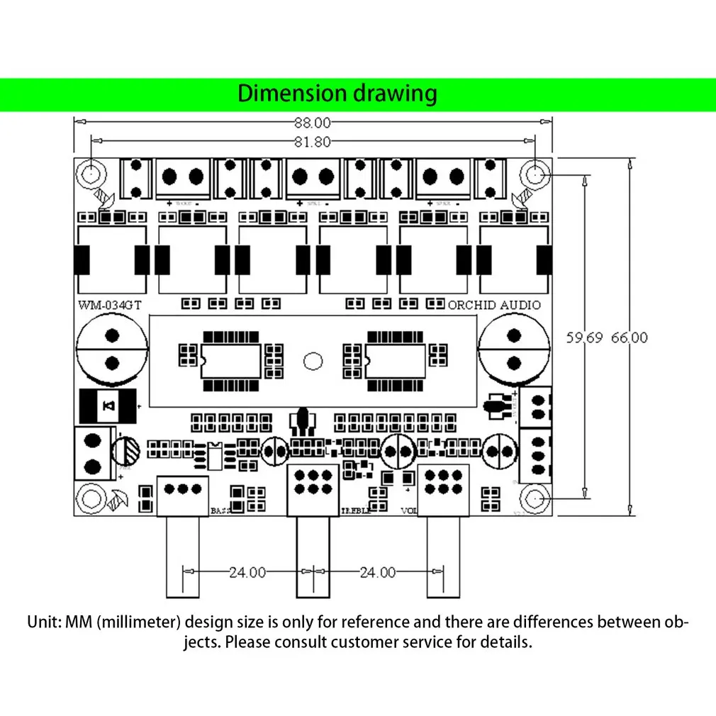 TPA3116 HIFI Высокая мощность класса d Цифровой 2 1 усилитель плата стерео вход и Супер