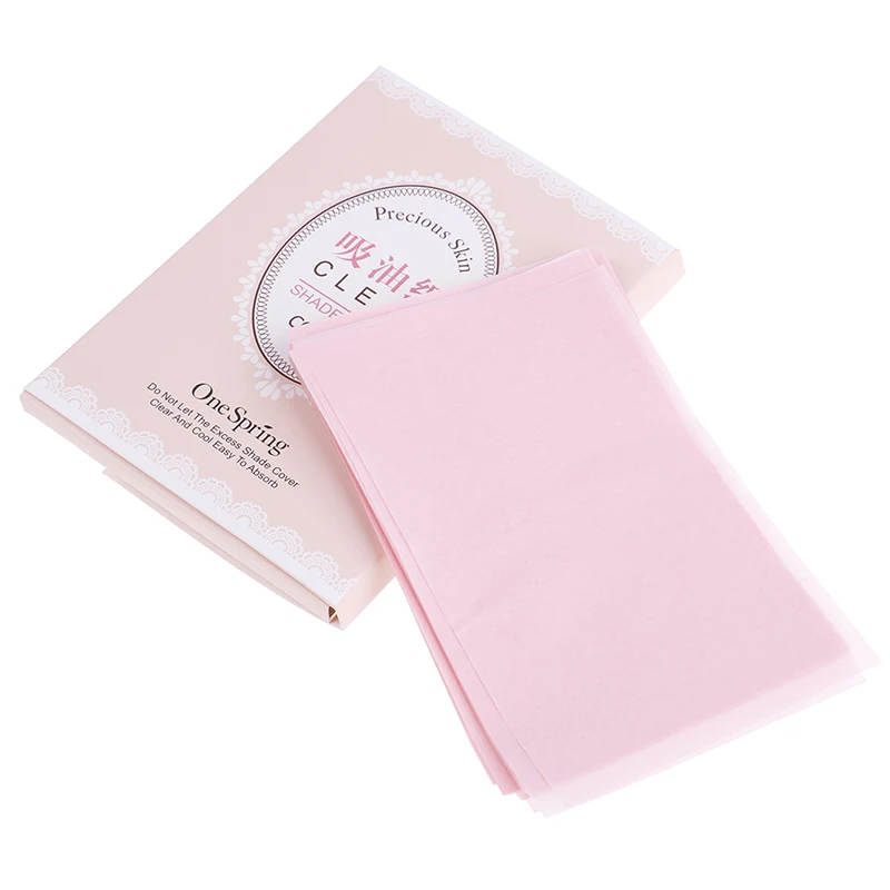 

100pcs Green Tea Absorbing Sheet Matcha Oily Face Blotting Matting Tissue Protable Facial Absorbent Paper Oil Control Wipes