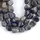 Нерегулярные натуральный камень Лабрадорит бисер произвольной формы Сыпучие бусы из драгоценных камней для изготовления ювелирных изделий Diy браслет 8-10 мм