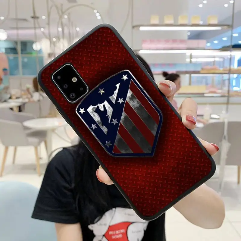 

Atltico Madrid football Phone Case For Samsung A10 A11 A20 A21 A30 A31 A40 A50 A70 A80 A91 S E Fundas Cover