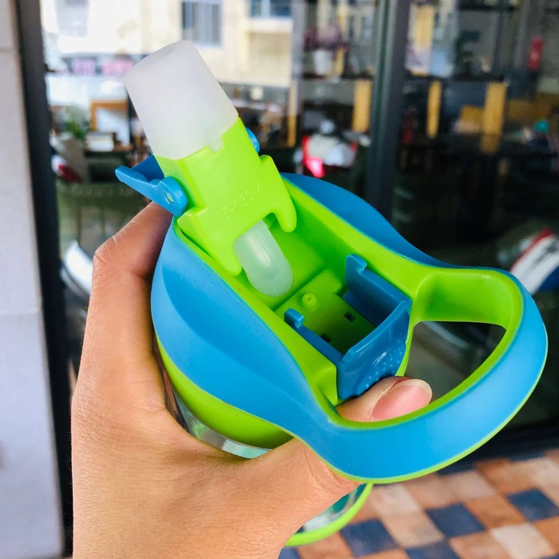 

Kids Water Sippy Cup Leakproof Water Bottles Creative Cartoon Feeding Cups with Straws Outdoor Portable Children's Cups BPA Free