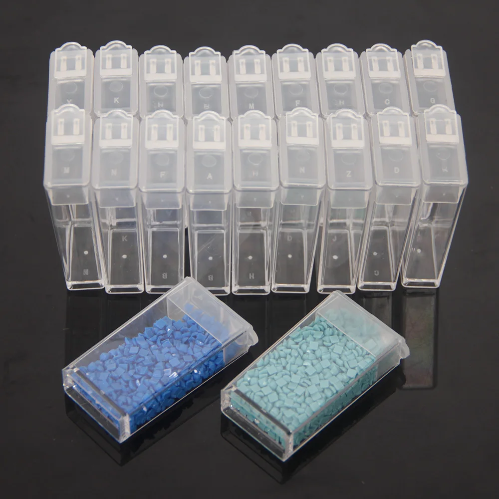 Прозрачный контейнер для алмазной вышивки