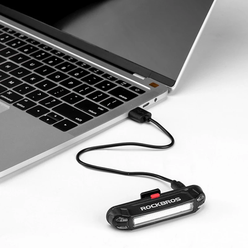 ROCKBROS Bicycle Waterproof Tail Light USB Rechargeable Safety Warning Night Riding | Инструменты
