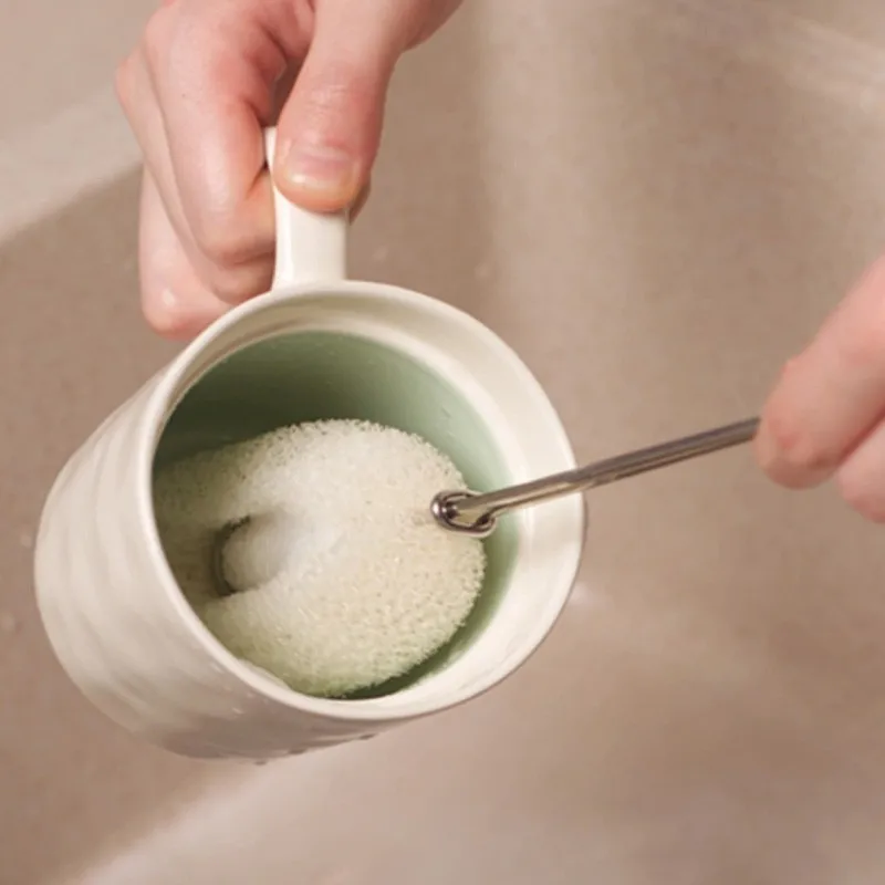 НОВАЯ щетка Youpin для стакана из нержавеющей стали стеклянная бутылка мытья