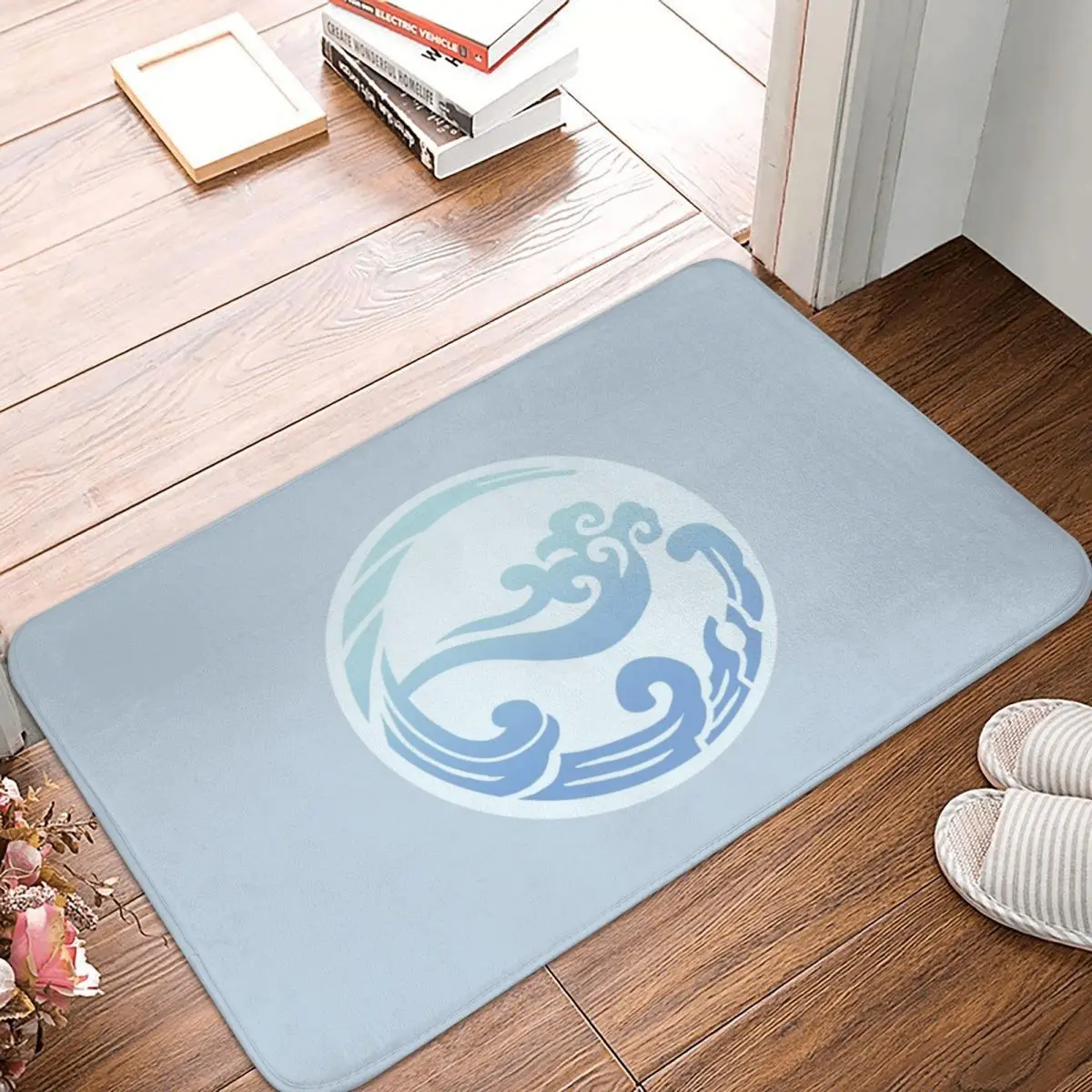 

Gusu Lan Sect Doormat Carpet Mat Rug Polyester PVC Anti-slip Floor Decor Bath Bathroom Kitchen Bedroom 40x60