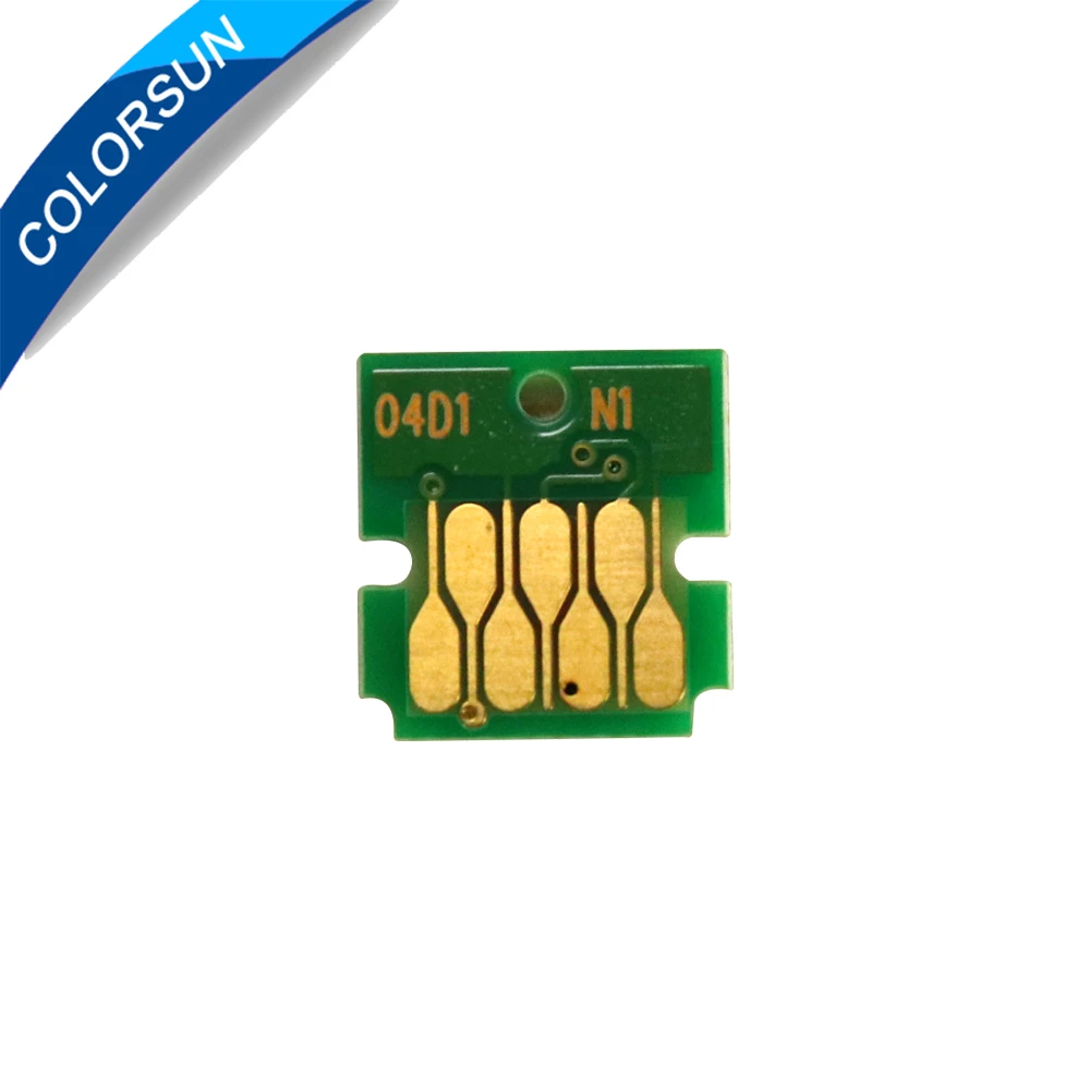 Colorsun T04D100/C13T04D100 чипы для резервуара Epson фотосессия WF2861 фотоэлемент 3760 ET4750 ET4760|Чип