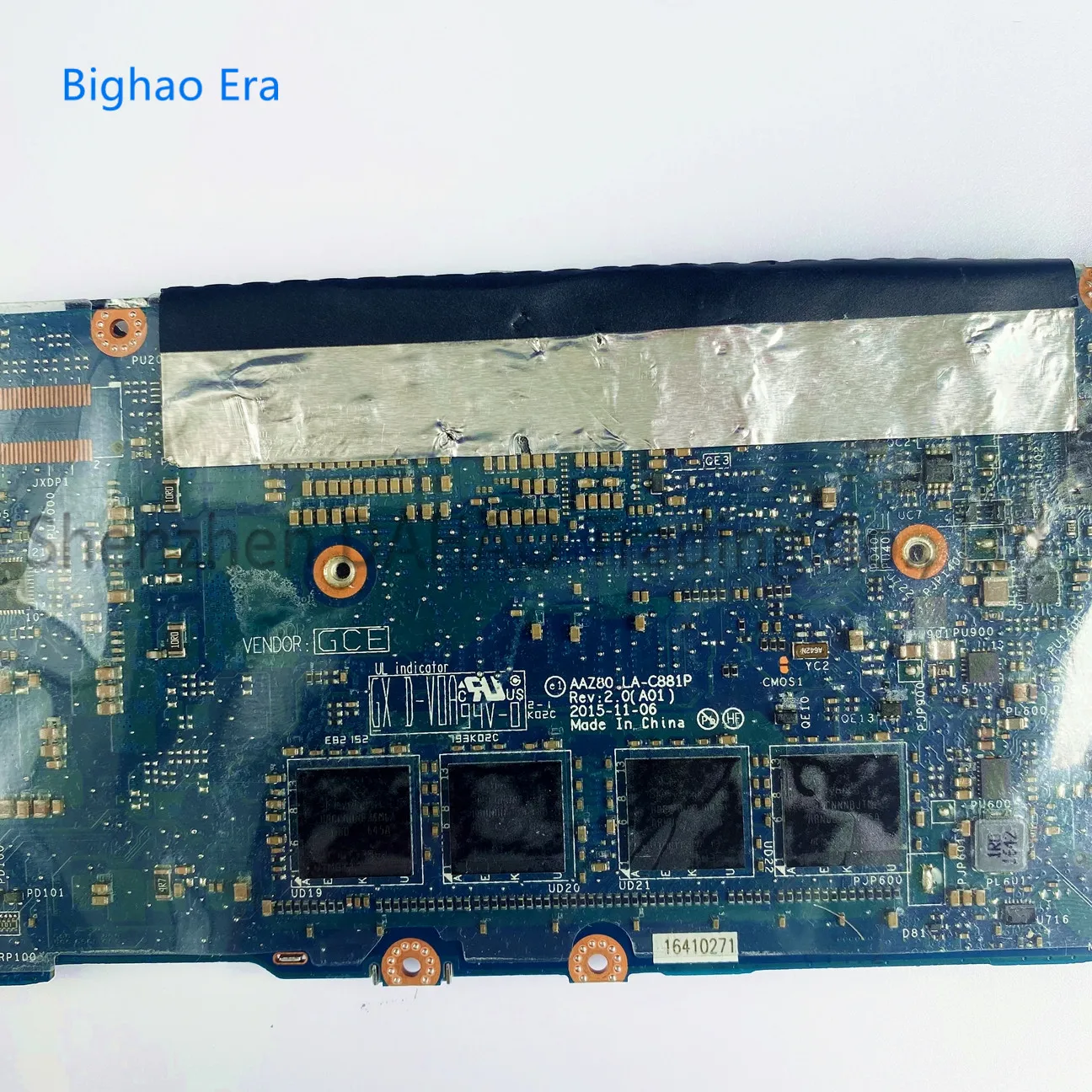 laptop motherboard for dell p54g xps 13 9350 aaz80 la c881p cn 0v33hm 06d13g 0fk79n with i7 cpu 8gb ram 100 fully tested free global shipping